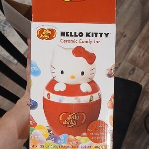 Sanrio Hello Kitty Red Ceramic Candy Jar
